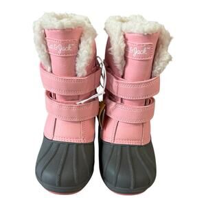 Cat & Jack Adorable Toddler Denver Waterproof Winter Snow Boots in Pink Size 12